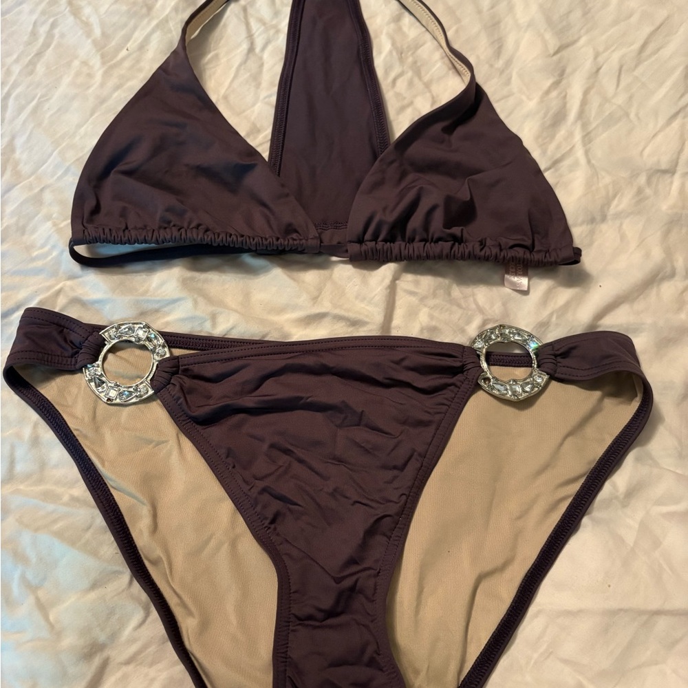 Victoria's Secret Dark Purple Bikini
